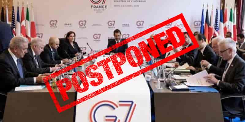 Donald Trump postpones G7 summit, and want India to Join.