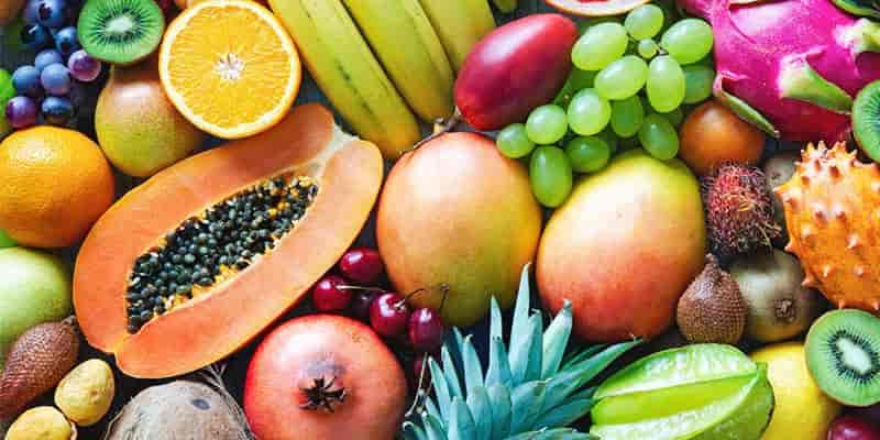 Tropical Fruit use for Radiant Skin
