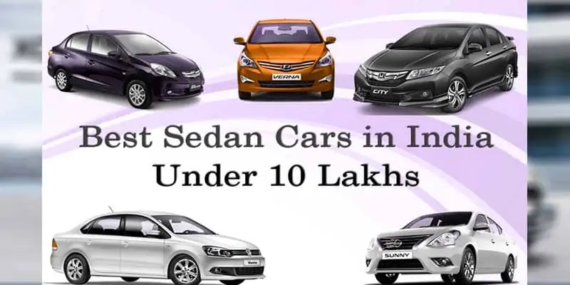 Best Sedans Car Under ₹10 lakh in India