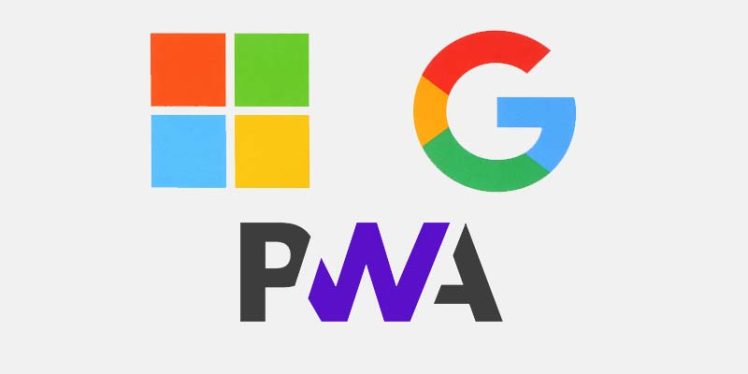 Microsoft and Google are working together for Progressive Web Apps (PWAs) in the Play Store.