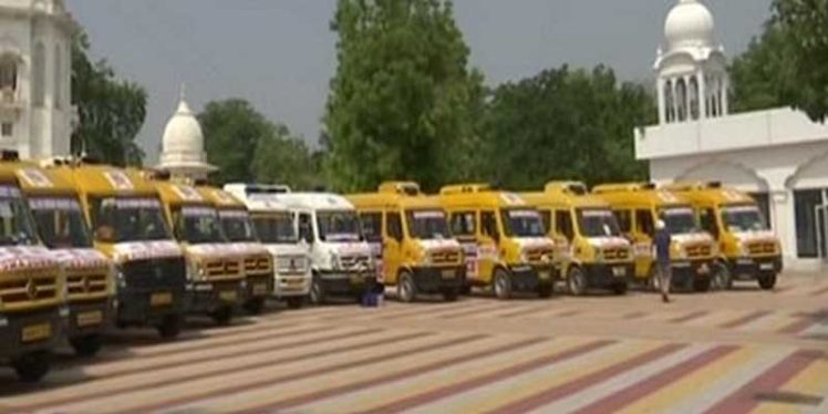 Sikh community in Delhi starts free ambulance service for COVID-19 patients
