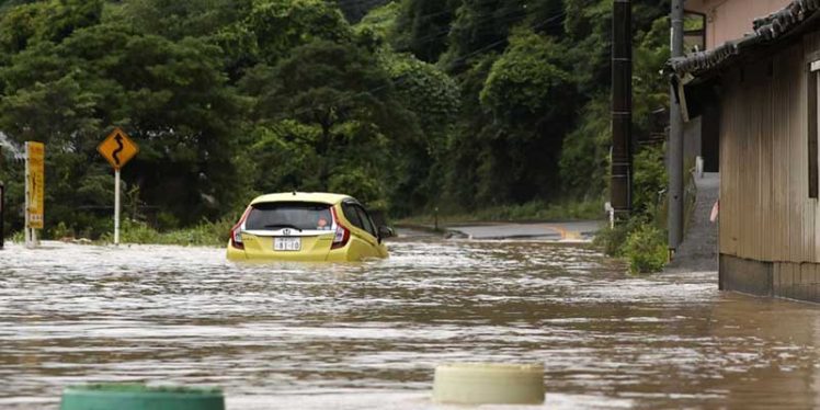 Heavy rains kill 18 in Japan